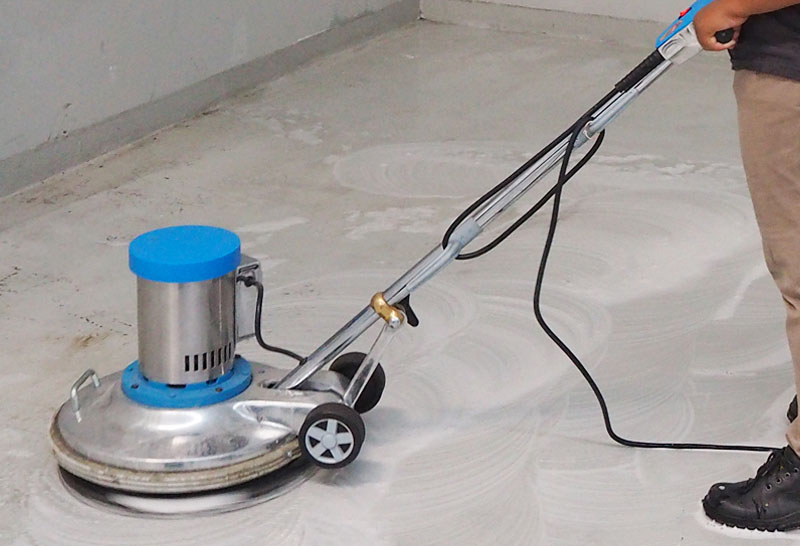 บริการขัดพื้น ลงแวกซ์ เคลือบเงาพื้น (Floor Reconditioned)